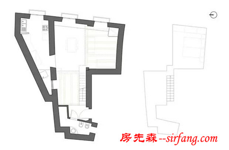 遇到烂户型怎么破？看他如何利用夸张色彩演绎个性loft家