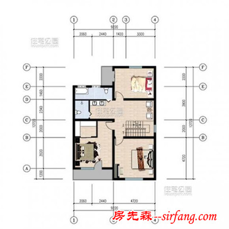 5套现代风自建房小户型，简约时尚，给家人盖一栋！