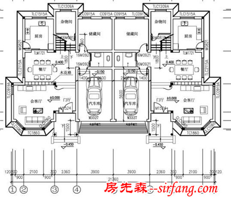 这样建房才实在，21X12米双拼别墅经典又大气，含全图！