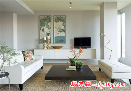 電視墻只刷漆，實(shí)惠又大氣