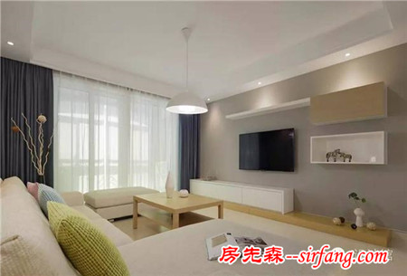 電視墻只刷漆，實(shí)惠又大氣