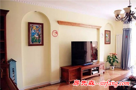 電視墻只刷漆，實(shí)惠又大氣