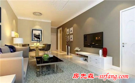 電視墻只刷漆，實(shí)惠又大氣