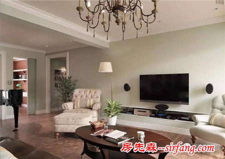 電視墻只刷漆，實(shí)惠又大氣