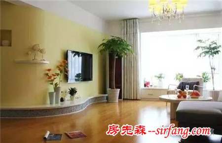 電視墻只刷漆，實(shí)惠又大氣