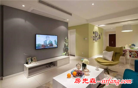 電視墻只刷漆，實(shí)惠又大氣