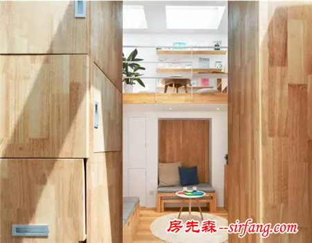 在北京，6.8㎡和35㎡的学区房被这个日本帅哥改造后，居然要啥有啥？