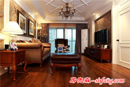 127㎡简约欧式，浪漫复古的基调，美轮美奂的生活