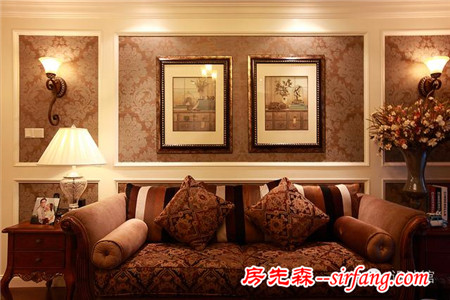 127㎡简约欧式，浪漫复古的基调，美轮美奂的生活