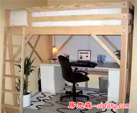 房间太小 又想要书房怎么办?