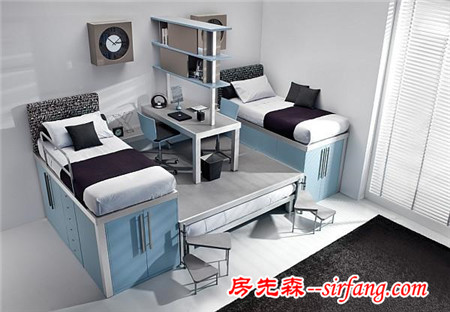29个小户型卧室空间利用经典案例 10平米也赞到爆