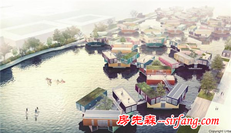 去买深圳6平米88万小户型？还不如集装箱改造的水上房屋