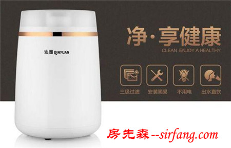 小巧台上净水器 沁园超滤净水器新品1099