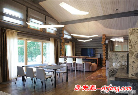 裝修美式鄉(xiāng)村風(fēng)格——小型別墅木之元素