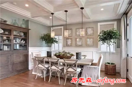家里的餐廳裝修得這樣美，你還想去外面吃嗎！