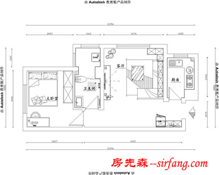 市北小户型集收纳于一体，现代时尚灰色调|青岛装修