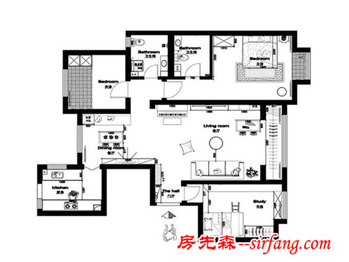江西路小區(qū)老房130平裝修方案，簡(jiǎn)約的時(shí)尚