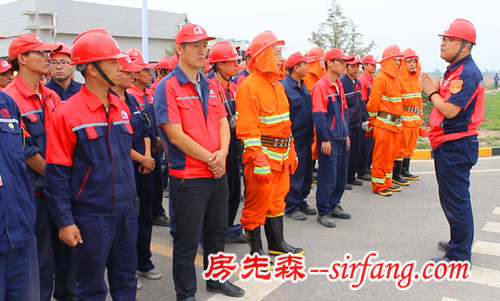 咸阳东方雨虹举办消防应急预案演习