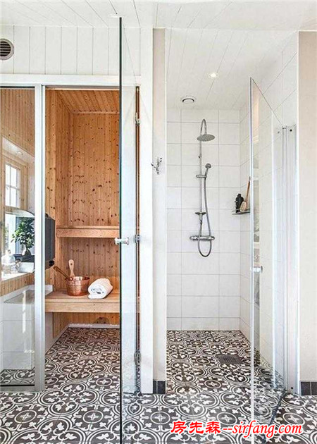 瓷砖这样贴，瞬间把你家浴室逼格拉升10个档次！