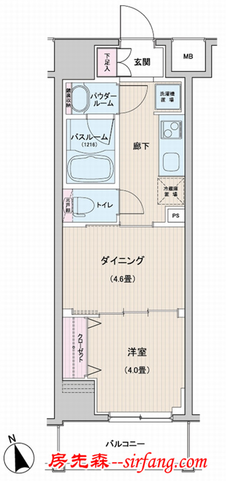 日本小户型装修案例,面积虽小功能还是很强大的