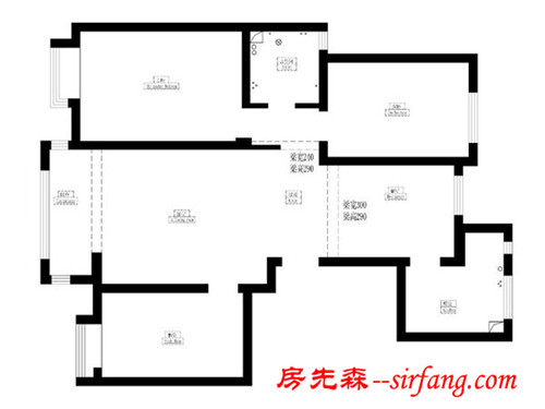 東海路120平裝修方案，簡(jiǎn)歐風(fēng)格