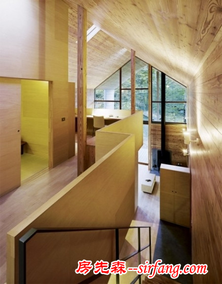 谁说日本家居都奇葩？他在森林中造的这个屋子美极了