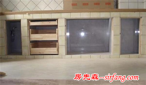 朋友家2500元装砖砌橱柜，看完真想跟他换个厨房