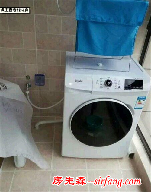 头一次看见洗衣机地漏，原来我们家地漏那么丑！
