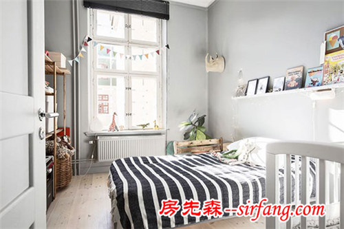 瑞典黑白灰公寓 安靜得像一部默片