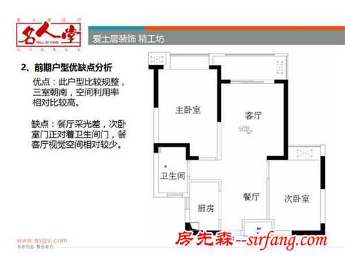 融科城融和园85平户型解析 让你心动不已