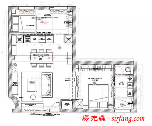 这间小公寓融合了工业、日式和别致风格