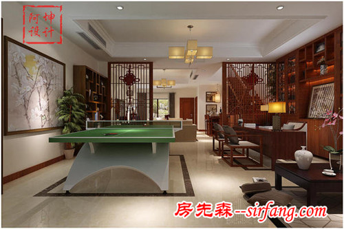 龍湖下疊280平墅裝修方案，一套房子兩種風(fēng)格