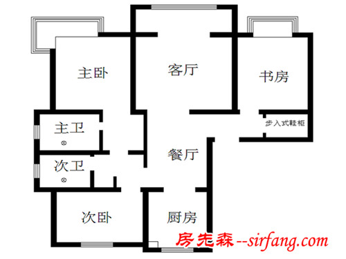 浮山后小区137平二手房翻新
