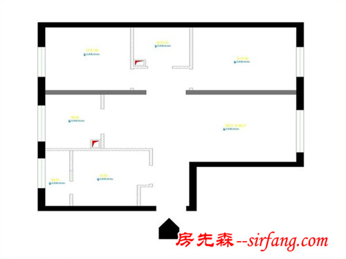 中信城80平小户型装修方案，空间利用到极致