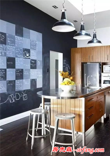 如何在家刷一面实用又好看的黑板墙?