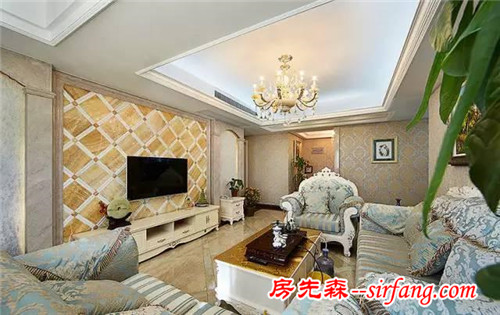 108平歐美混搭三居，驚動了整個小區(qū)！