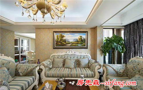 108平歐美混搭三居，驚動了整個小區(qū)！