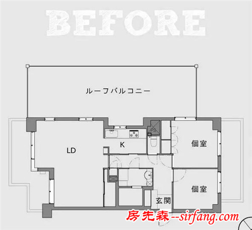 改变布局对生活方式有多大影响？这里有一例