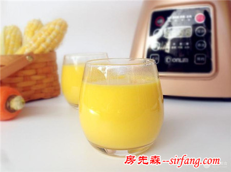 红萝卜玉米汁#东菱PL500破壁机#