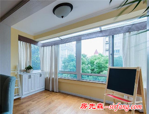 簡單小幸福 98平美式混搭溫馨小居室