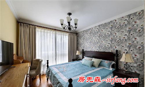 簡單小幸福 98平美式混搭溫馨小居室