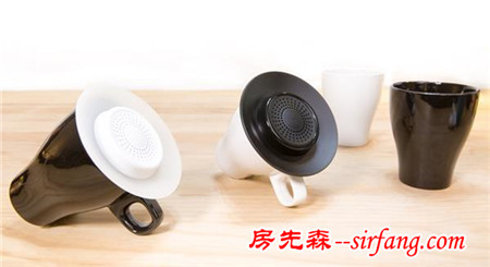 杯子除了喝水，MUG+还能让摇身变成音响
