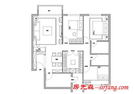 19万装修138平浪漫美家，大爱衣帽间！