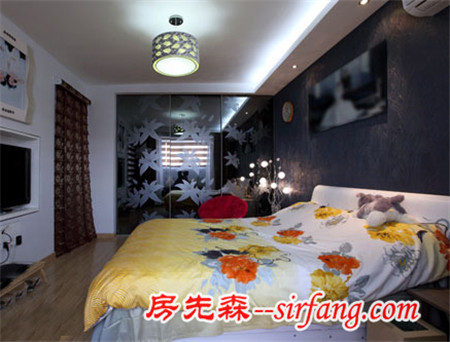 上海小夫妻30平简约婚房 开放式设计与浪漫拥抱