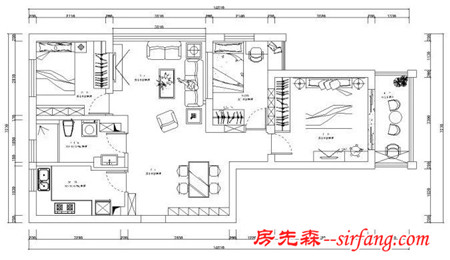 牵手黑白灰现代风 半包5.2万三室两厅温暖新家