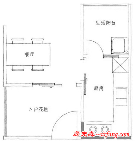 入户花园：看着隔壁老王的屁股，假装身在时尚之都