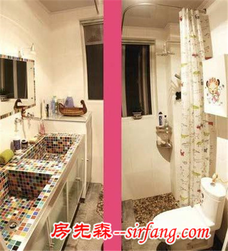 装修达人省钱装修 美女巧装80平个性色彩小屋