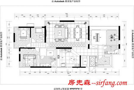 晓港名城五期230平大平层装修方案，最爱新中式