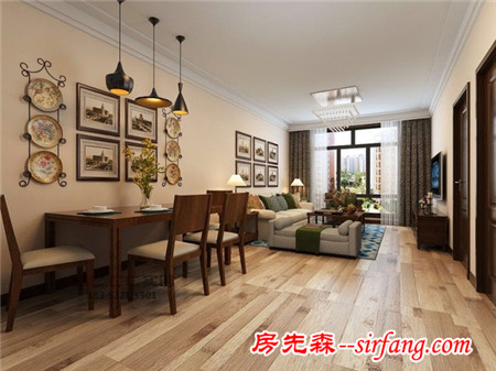 设计师的精制提炼，泰馨苑77平小户型装修方案