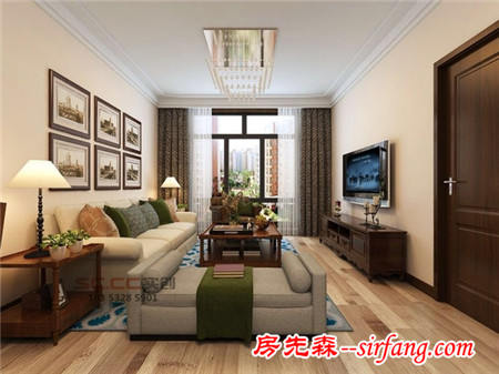 设计师的精制提炼，泰馨苑77平小户型装修方案